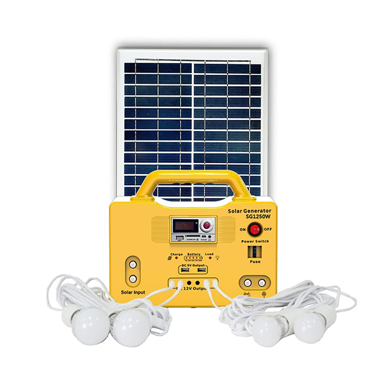 Solar / Electric Battery Kit Yellow SG1250W