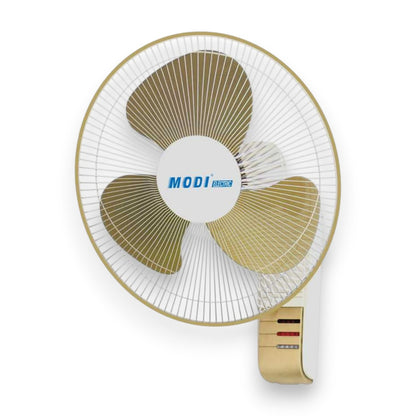 16" Wall Fan with Metal Blades — 3 Speed Control, Easy Installation (1 Year Warranty)