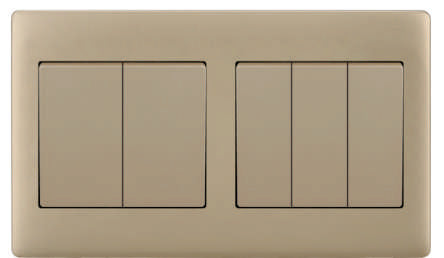 V1 Matte Golden Series Switches & Sockets – Wall Switch and Socket Panel Range