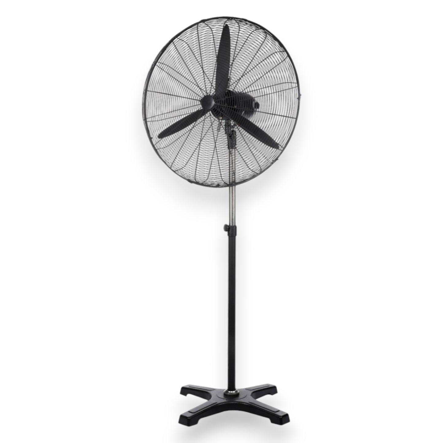 Industrial Stand Fan 26" — 150W High-Performance Cooling for Large Spaces (1 Year Warranty)