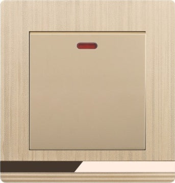 V5 Champagne Gold Series Switches & Sockets – Wall Switch and Socket Panel Range