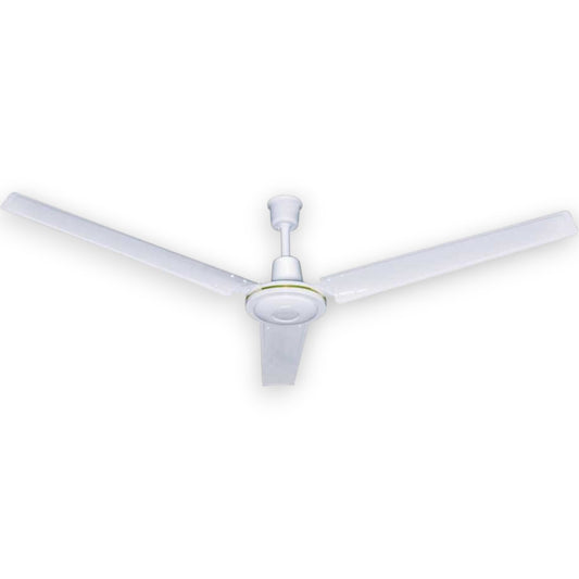 56" Ceiling Fan with Copper Motor — 60W, 3 Blades, 2 Color Options (1 Year Warranty)