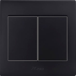 V1 Black Series Switches & Sockets – Wall Switch and Socket Panel Range