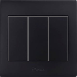 V1 Black Series Switches & Sockets – Wall Switch and Socket Panel Range