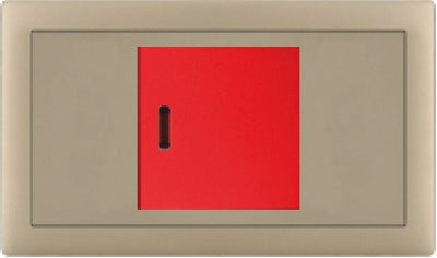 V1 Matte Golden Series Switches & Sockets – Wall Switch and Socket Panel Range