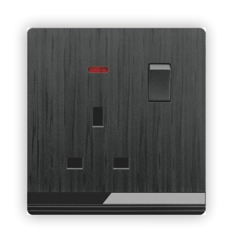 V5 Black Series Switches & Sockets – Wall Switch and Socket Panel Range