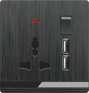 V5 Black Series Switches & Sockets – Wall Switch and Socket Panel Range
