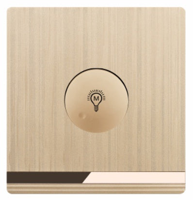 V5 Champagne Gold Series Switches & Sockets – Wall Switch and Socket Panel Range