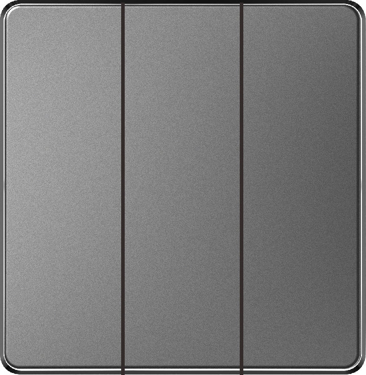 V7 Gray Switch and Socket Series – Wall Switch and Socket Panel Range with Neon