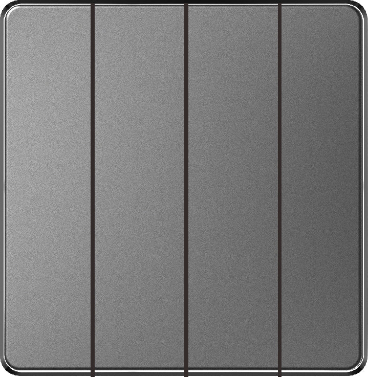 V7 Gray Switch and Socket Series – Wall Switch and Socket Panel Range with Neon