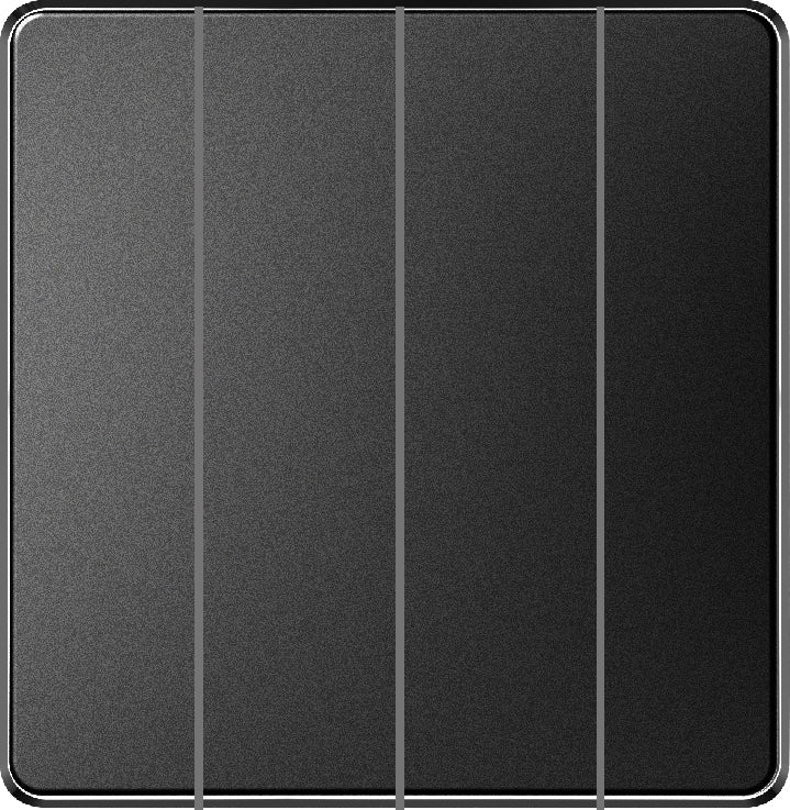 V7 Black Switch and Socket Series – Wall Switch and Socket Panel Range with Neon