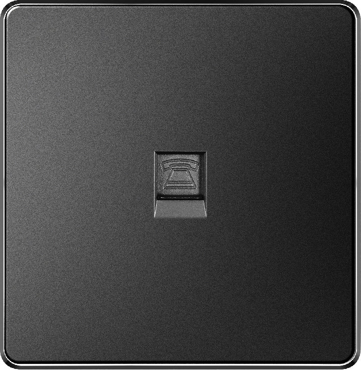 V7 Black Switch and Socket Series – Wall Switch and Socket Panel Range with Neon