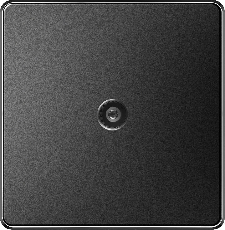 V7 Black Switch and Socket Series – Wall Switch and Socket Panel Range with Neon