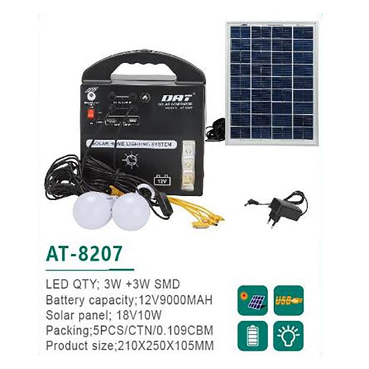 Solar / Electric Kit Dat 4 Bulbs