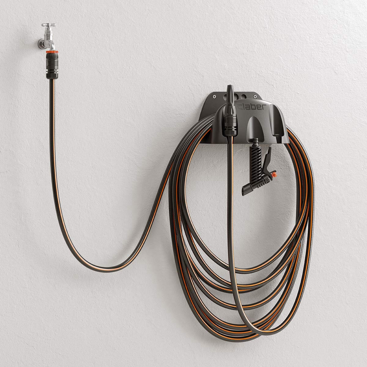 Claber ECO 0 Wall Hose Reel Holder