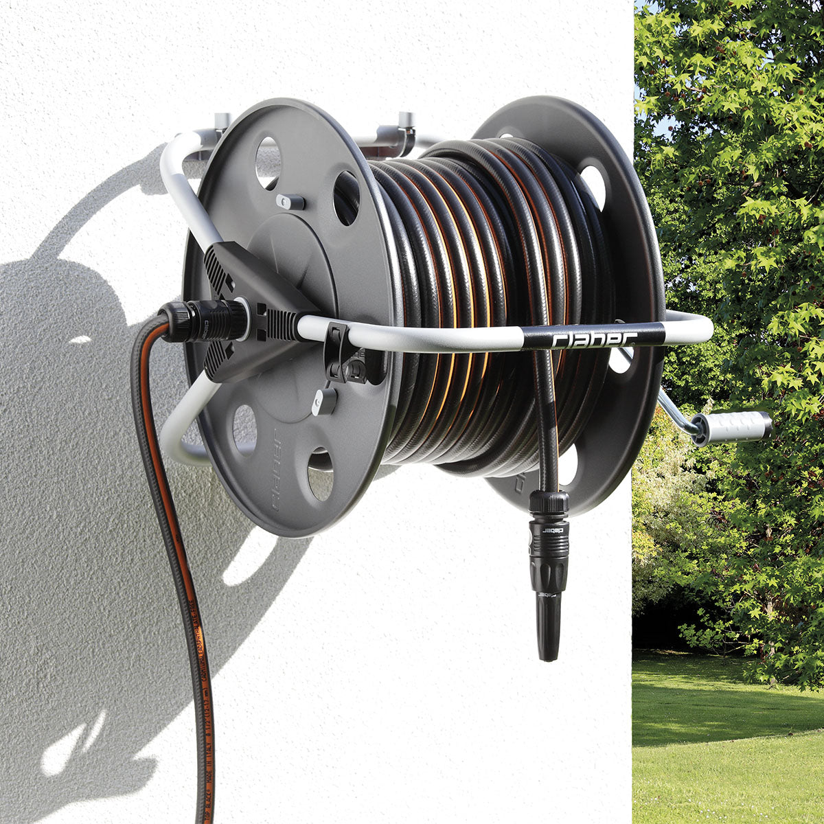 Claber Metal Hose Reel – Heavy Duty Metal Frame