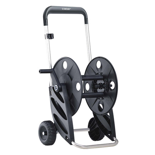Claber Silver-AL Aluminium Hose Reel Cart