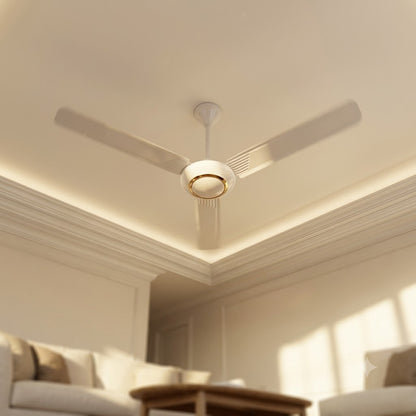 56" Ceiling Fan with Copper Motor — 90W, 3 Blades, 2 Color Options (1 Year Warranty)