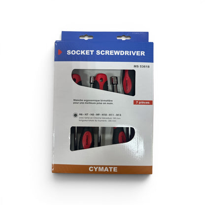 Cymate Socket Wrench Set 7pcs