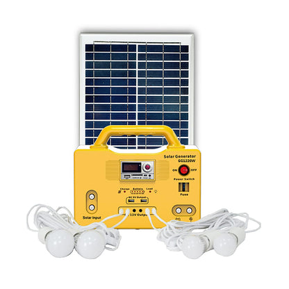 Solar / Electric Battery Kit Yellow SG1220W