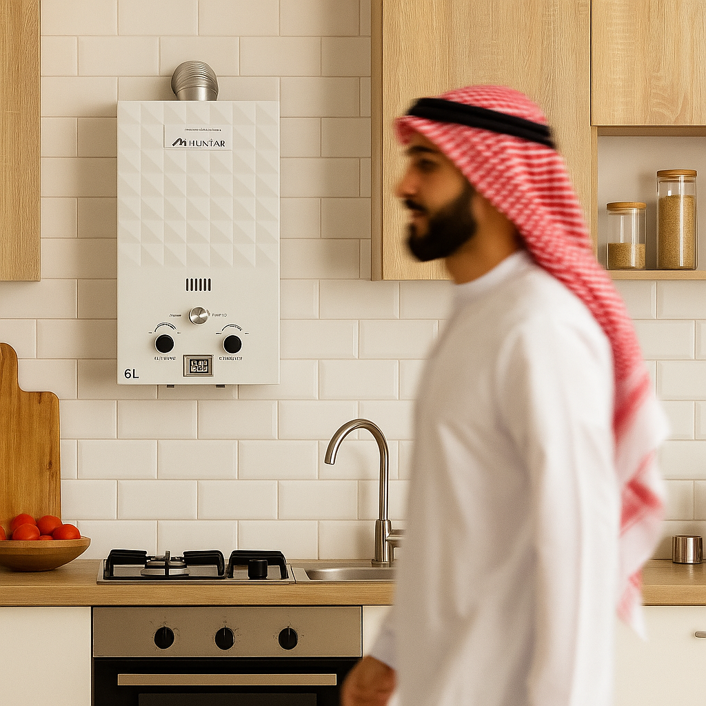 Gas Water Heater 6L – Instant Tankless Hot Water System