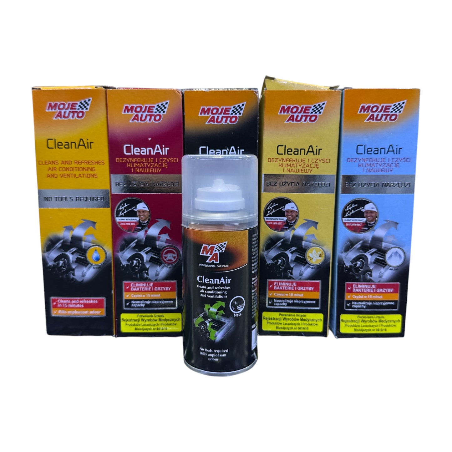 Air A/C Cleaner Spray – Odor & Bacteria Eliminator, 100ml (Fresh and Classic)