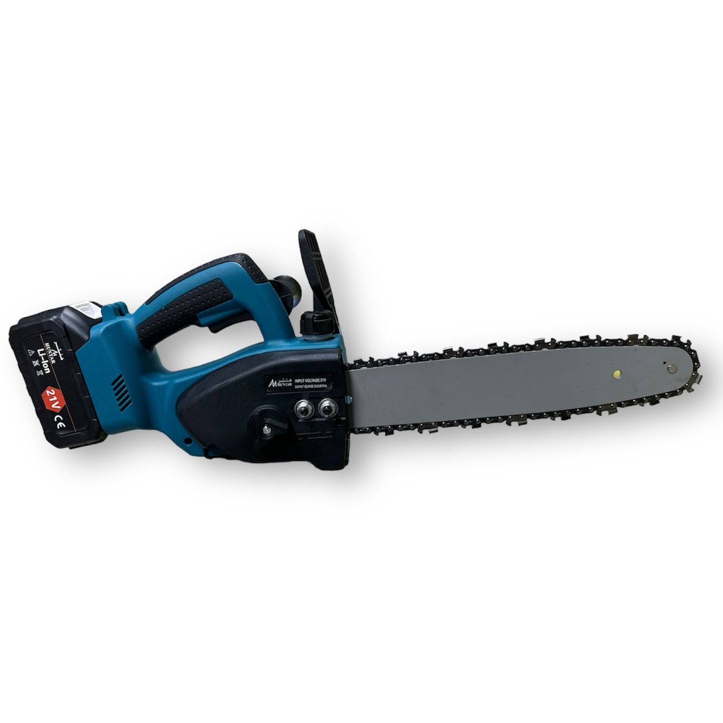 Cordless Chain Saw 12" 21V With 2 Battery MS53987 Huntar