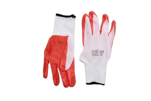 Gloves Palm Nylon MS53901 White/Orange