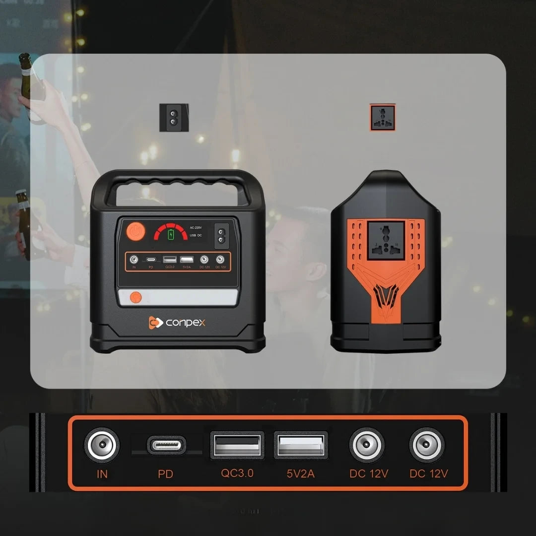 Conpex TW-BK-009 60000mAh Portable Power Generator – 300W Power Station