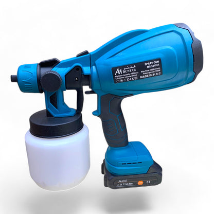 Cordless Spray Gun 21V 2 Batteries MS531914 Huntar