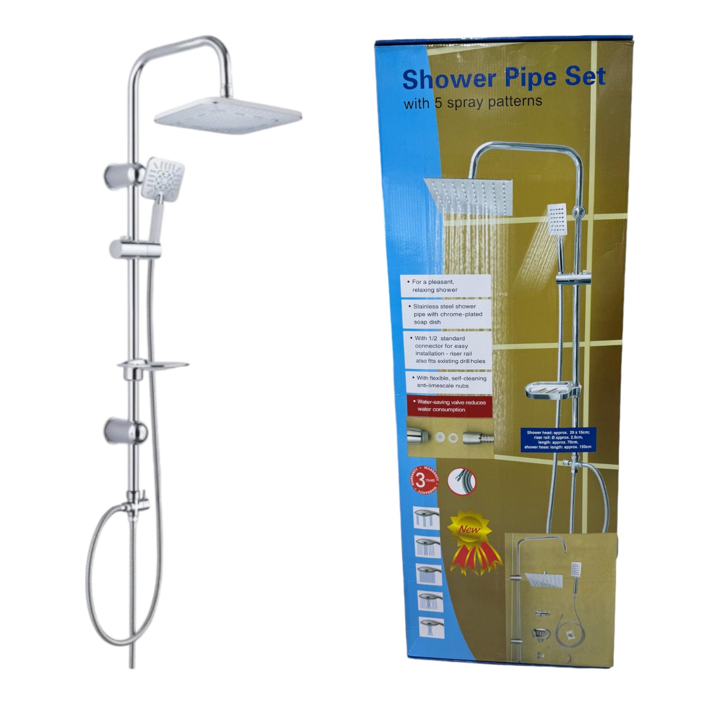 Sanitary Shower Set Big 2 Pcs MS 531807 CYMATE