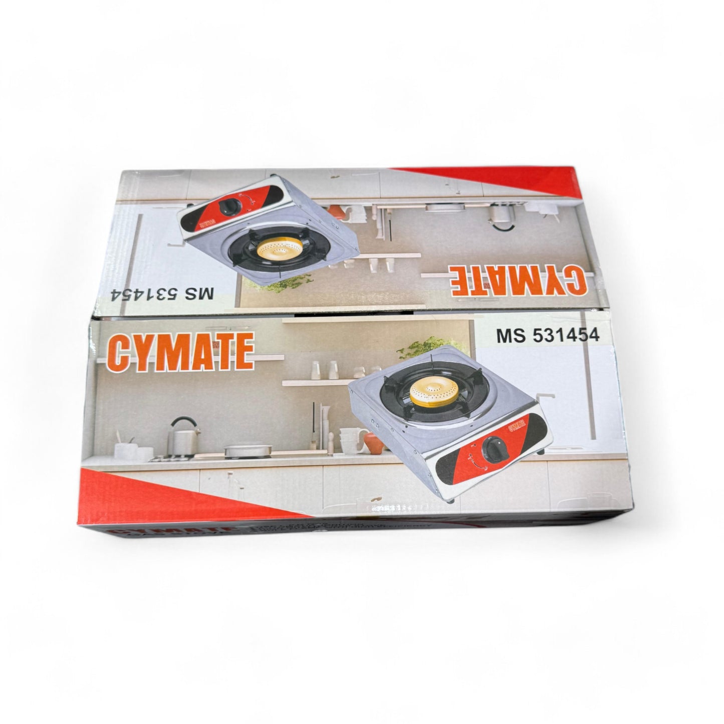 Gas Stove Steel Single MS531454 Cymate