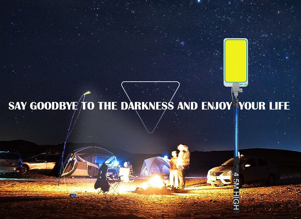 Dual-Purpose LED Camping & Car Light