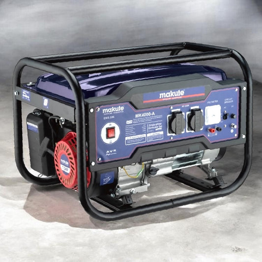 Makute Gasoline Generator 2.6kW Electric Start (Model MK4000-A)