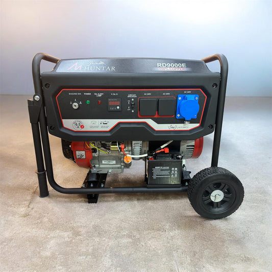 Huntar Petrol Generator 7.0kW – Heavy Duty Power Generator 9000E