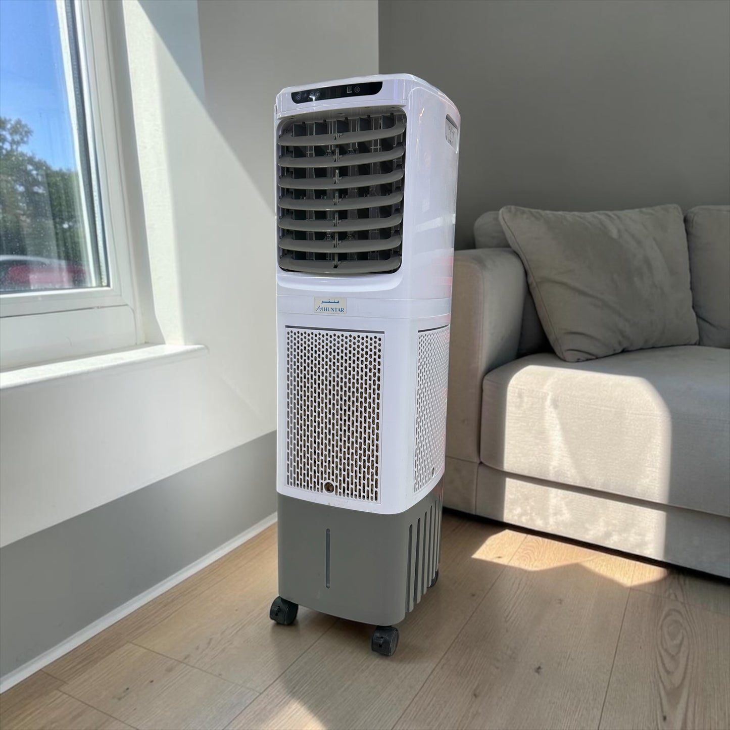 12V High Tower Air Cooler – Portable Evaporative Cooling Fan