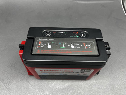 Batteryless Super Capacitor Jump Starter – Ultra-Safe Car Engine Booster (12V) [1 YEAR WARRANTY]