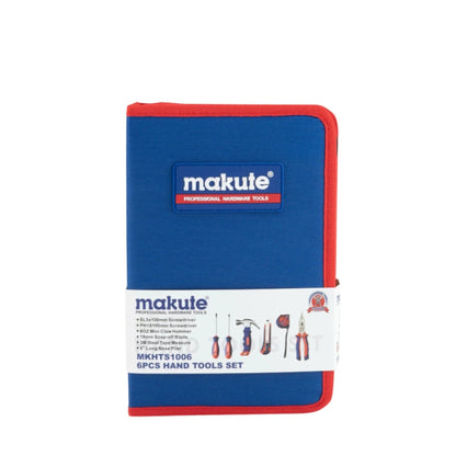 Tool Kit 6Pcs With PVC Bag MKHTS1006 Makute