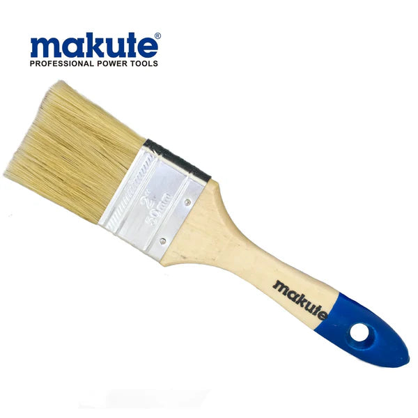 Makute Professional Paint Brush – Wooden Handle, Natural Bristles