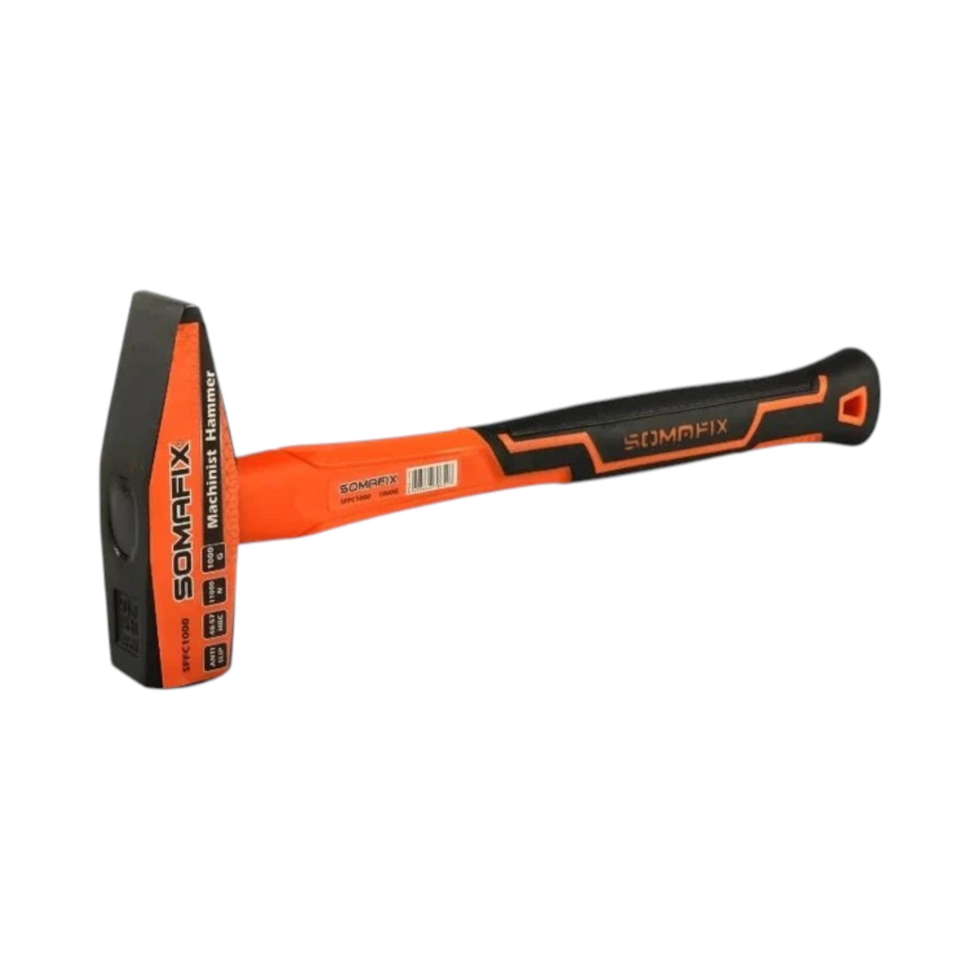 Hammer Machinist Fibar Handle by Somafix, showcasing its ergonomic design, durable construction, and innovative Fibar handle for enhanced grip and control.