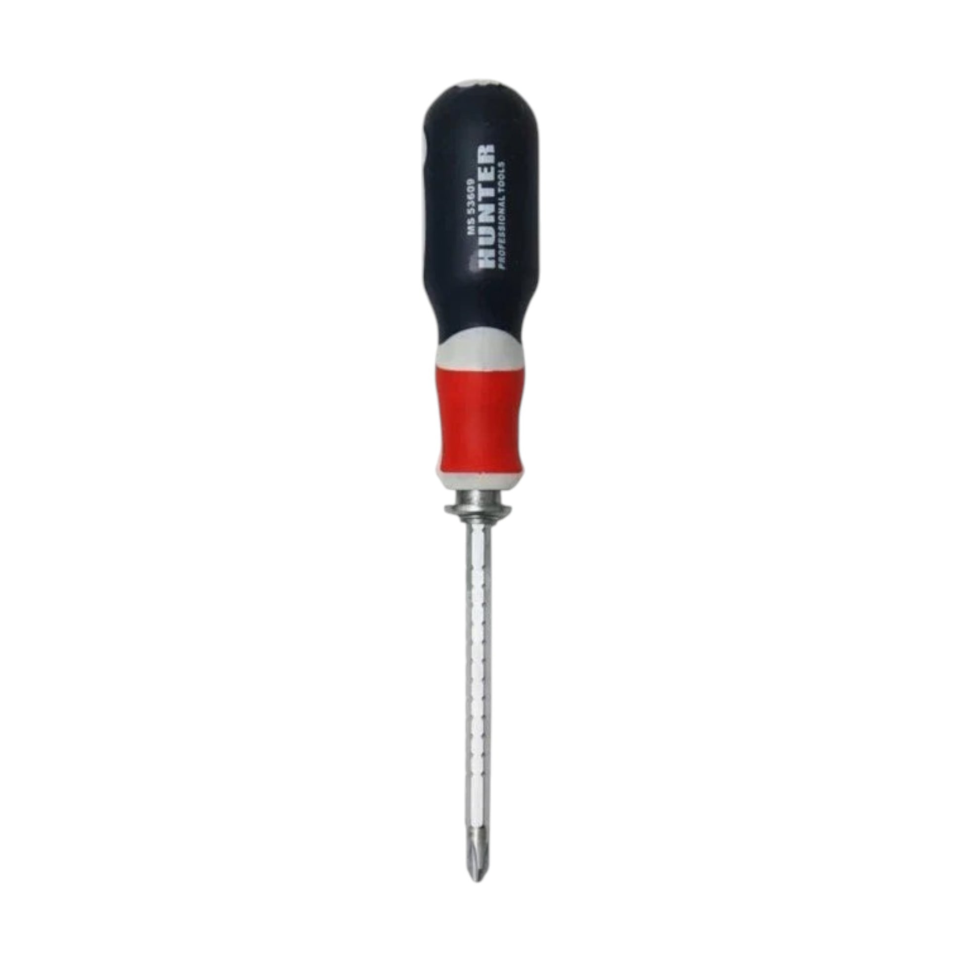 Screw Driver Round Handle MS53609 Hunter featuring an ergonomic design, ideal for precision screw driving tasks with a durable construction for long-lasting use.
