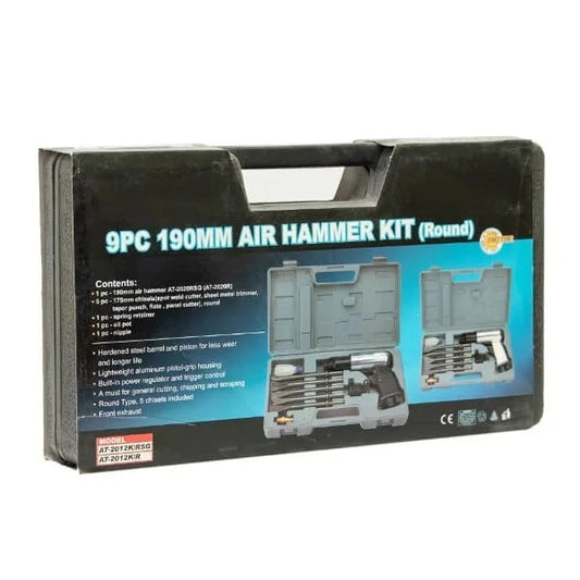 Air Hammer Drill 190Mm At-2012 9 Pcs Kit