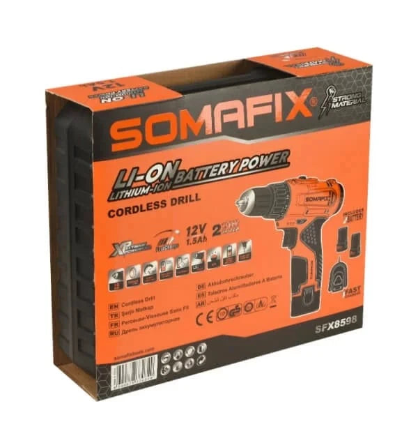 Cordless Drill 12V SFX8598 Somafix