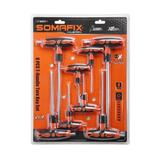 Alenkey 8pcs Flat T Handle SFX5353 Somafix