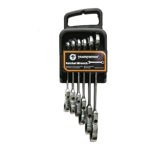 Ratchet Wrench Flexible Combination 6pcs Set MS53288 (10-19mm)