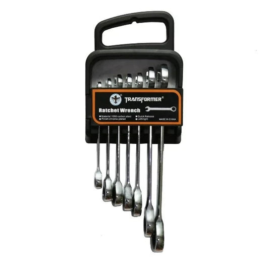 Ratchet Wrench Combination 7pcs set (8-19mm)