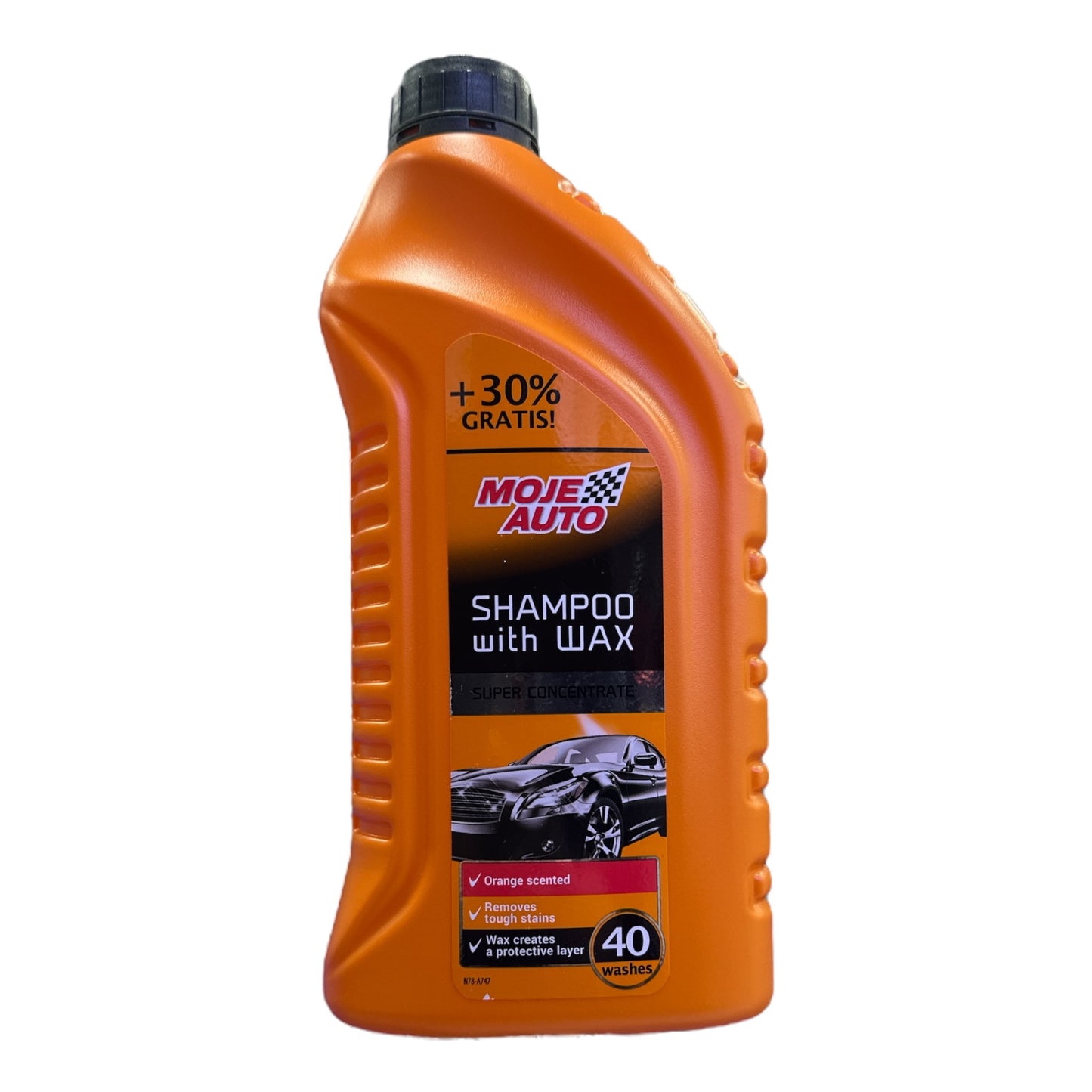 CAR SHAMPOO WITH WAX