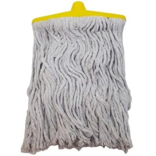String Mop Yellow with a durable string design for efficient household cleaning and superior absorption.