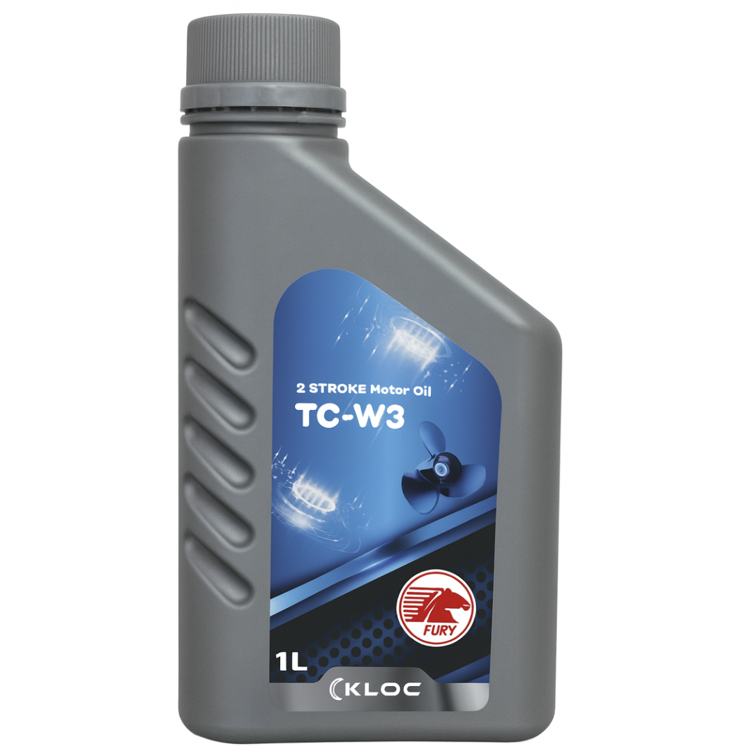 Kloc TC-W3 2-Stroke Oil – For Marine Engines & Power Tools (1L)