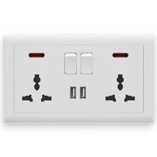 V1 Ivory Series Switches & Sockets – Wall Switch and Socket Panel Range
